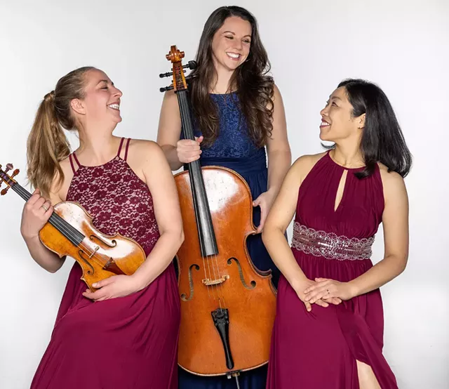 Champlain Trio - COURTESY OF THE CHAMPLAIN TRIO