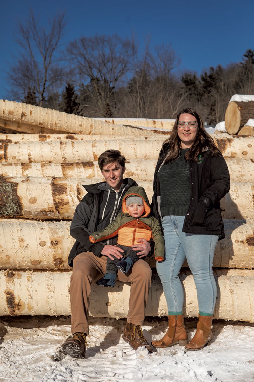 Chris Swasey and Natalie Beckwith, co-owners, Lewis Creek Builders - LUKE AWTRY