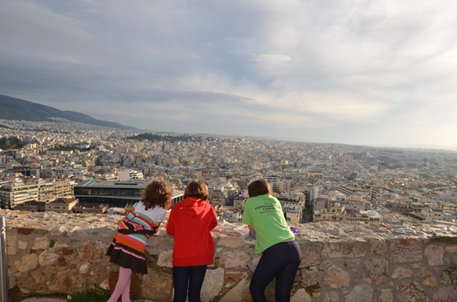 The view from the Acropolis in Athens - JESSICA LARA TICKTIN