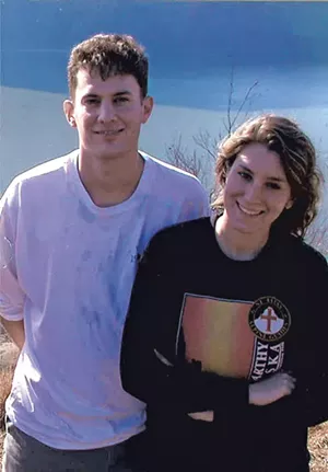 Hiking in N.Y., 2002