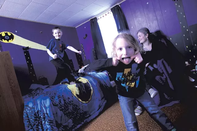 Parents: Kele and Chris Bourdeau - Kids: Sons Phin, 7, and Zac, 5 - MATTHEW THORSEN