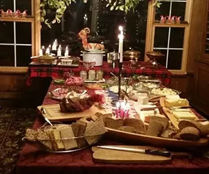 The julbord, or Swedish Christmas table - ASTRID LAGUE