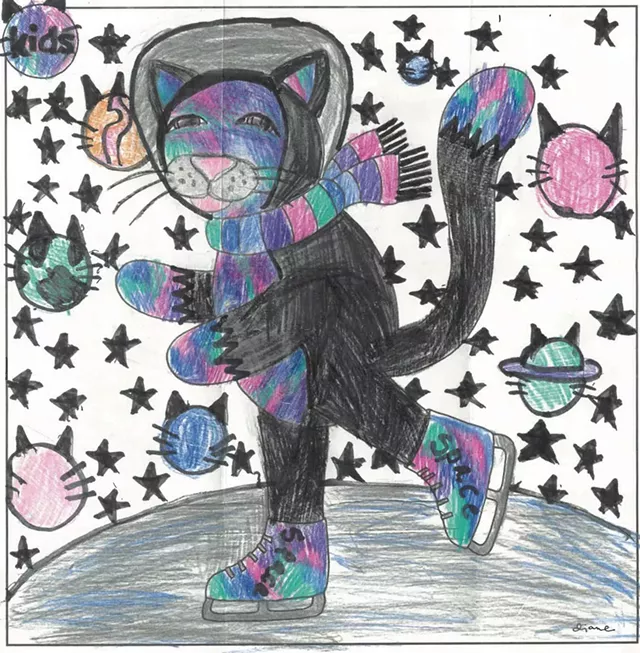 "S-ckat-in on the Moon"
