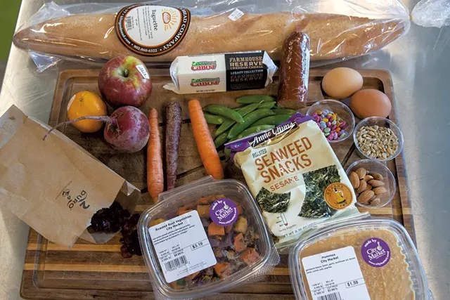 Snack board ingredients - JAMES BUCK