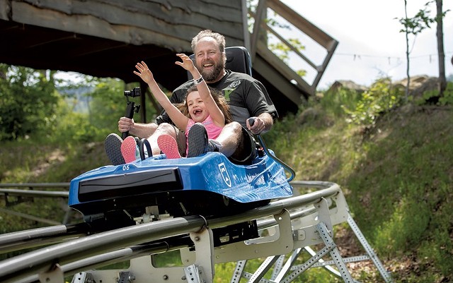 The Beast Mountain Coaster at Killington Resort - COURTESY BY CHANDLER BURGESS