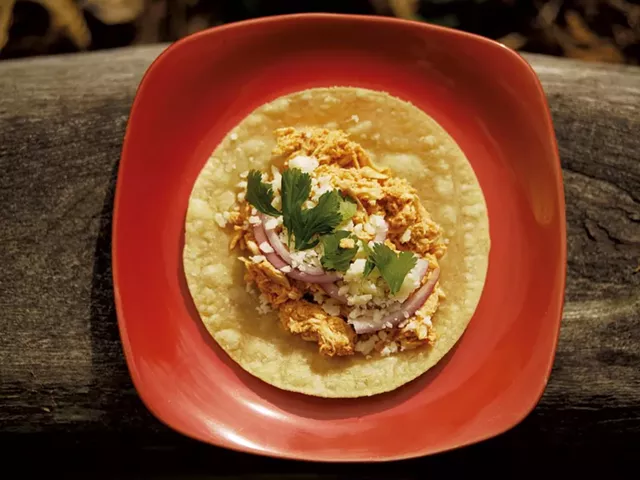 Chicken Tinga Tacos - ANDY BRUMBAUGH