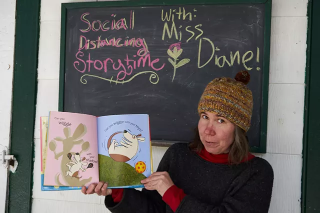 Miss Diane from Jeudevine Memorial Library in Hardwick