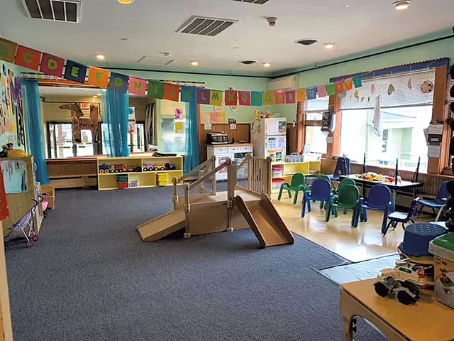 Toddler classroom at Apple Tree Learning Centers in Stowe - COURTESY OF APPLE TREE LEARNING CENTER
