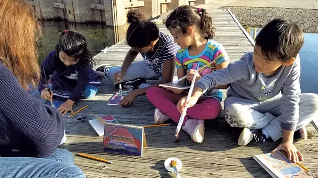 Students create adventure journals