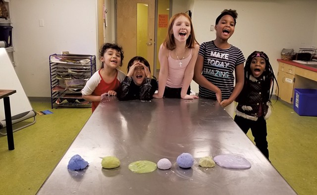Students make vegan slime