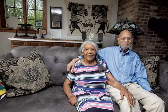 Mrs. Lydia and Dr. Jackson Clemmons in the farm's Barn House last year - CAT CUTILLO