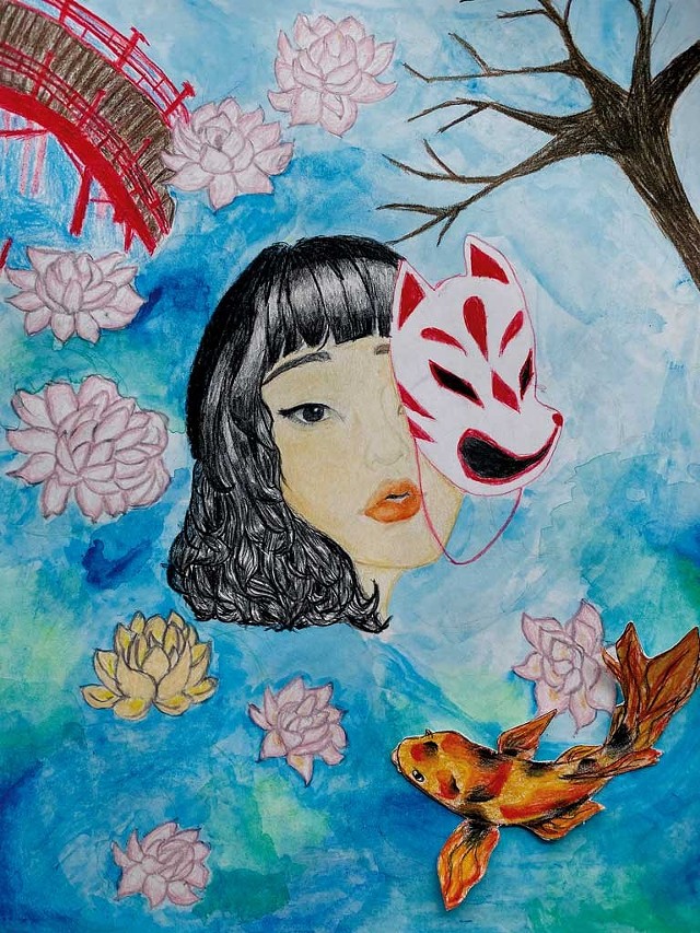"Lily Pond" by Mea Ree J., age 14