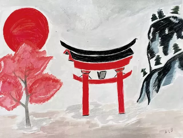 Japan" by Aung B., age 14