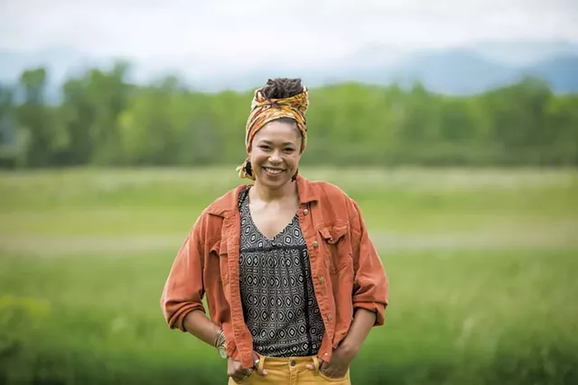 Kia'Rae at Clemmons Family Farm - CAT CUTILLO