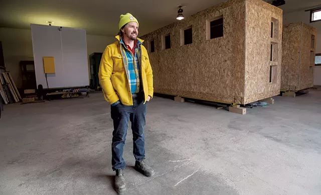 Up End This founder Michael Zebrowski at his new shop - JEB WALLACE BRODEUR