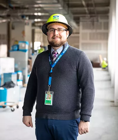 Nicolas Longo, BTV’s acting director of aviation - CAT CUTILLO