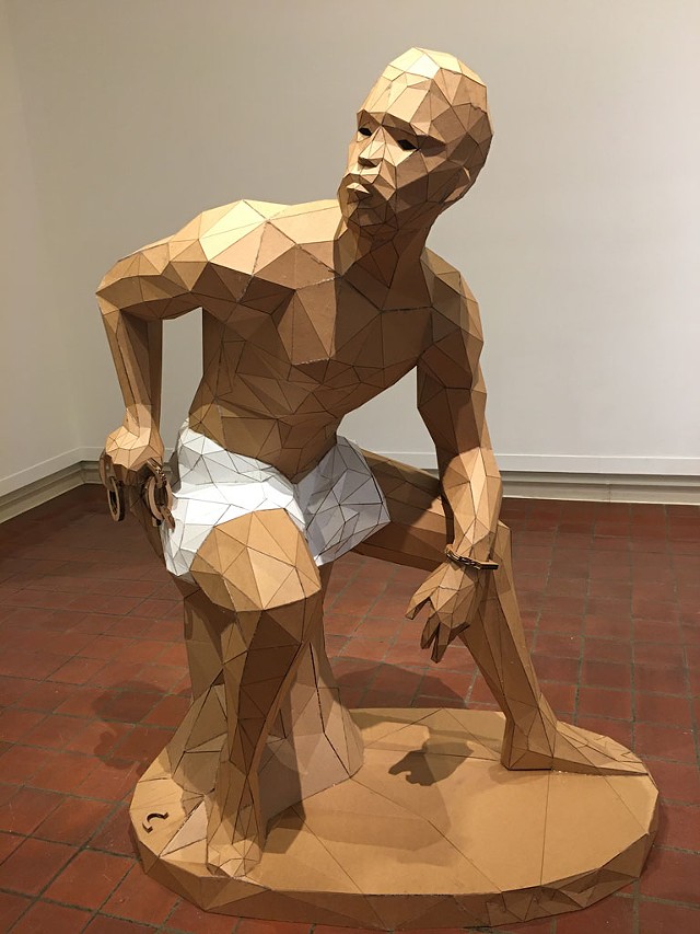 "cardboard slave kit, freedman blend" by Roberto Visani - PAMELA POLSTON ©️ SEVEN DAYS