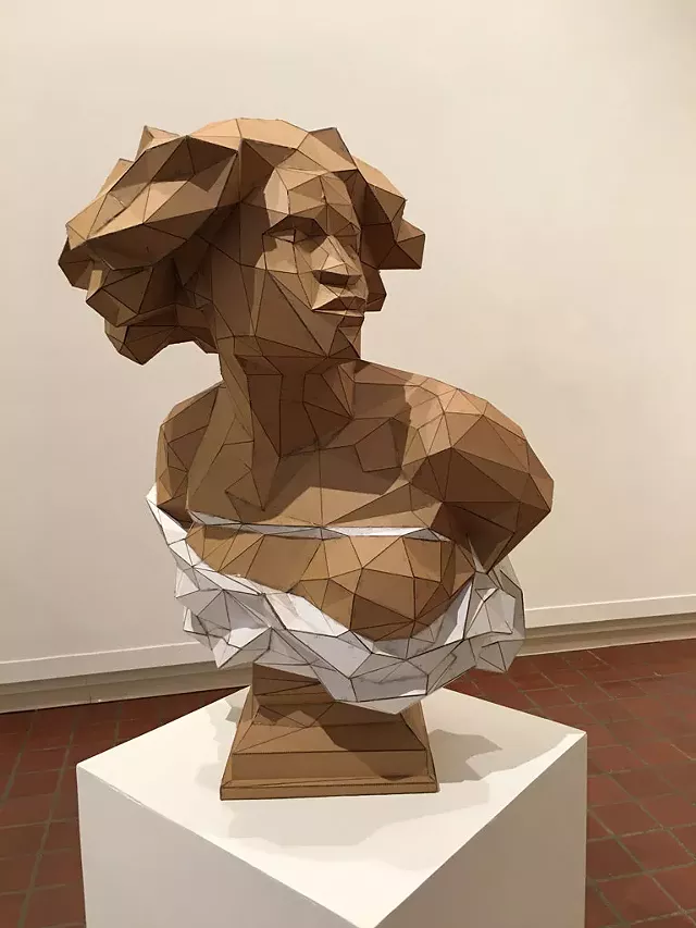"cardboard slave kit, carpeaux blend" by Roberto Visani - PAMELA POLSTON ©️ SEVEN DAYS