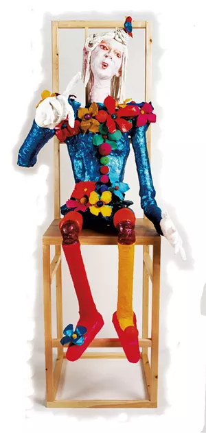 "For David Bowie" by FROBERTAN - COURTESY OF DON ROSS
