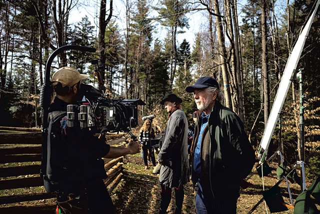 Filmmaker Jay Craven overseeing the filming of a scene - ZACHARY P. STEPHENS