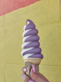 Blueberry-and-honey-lemon twist at Canteen Creemee - COURTESY