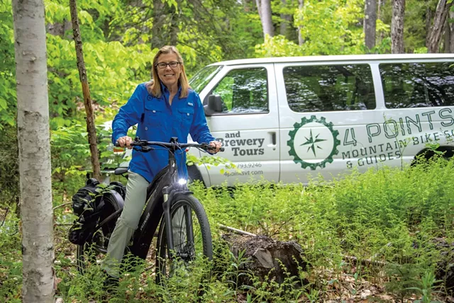 Marina Meerburg, co-owner of 4 Points Vermont - JEB WALLACE-BRODEUR
