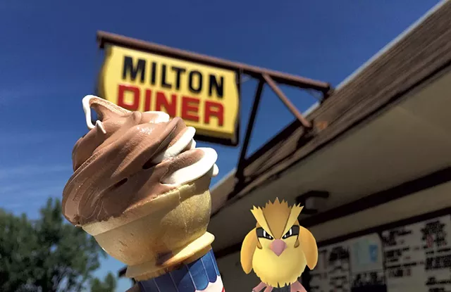 Chocolate-vanilla-twist creemee at the Milton Diner - HANNAH PALMER EGAN
