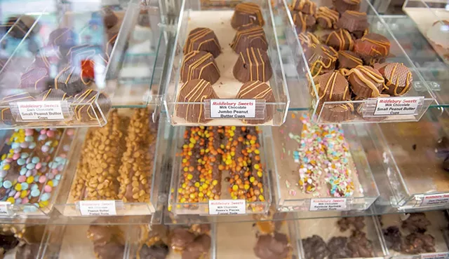 Homemade jumbo peanut butter cups and other trests - CALEB KENNA