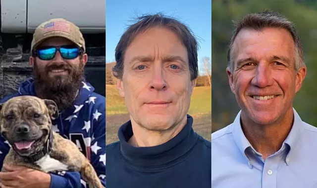 Stephen C. Bellows, Peter Duval, Phil Scott - COURTESY PHOTOS