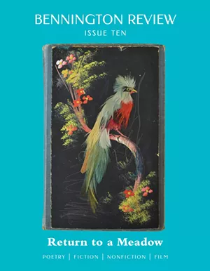 Bennington Review, Issue Ten: Return to a Meadow - COURTESY OF BENNINGTON REVIEW