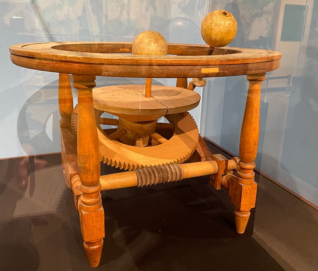 Wilson's only surviving orrery - CATHY RESMER ©️ SEVEN DAYS