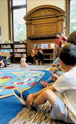Sing Along With Linda Bassick at Fletcher Free Library - JULIE GARWOOD