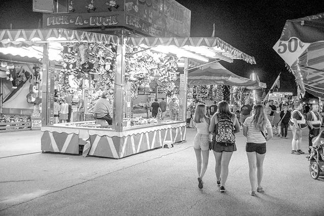 Champlain Valley Fair midway - STEPHEN MEASE