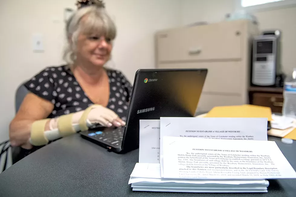 Gayle Pezzo working to establish Westbury Park as its own village in Colchester - DARIA BISHOP