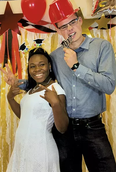 Naomi with Nehemiah - COURTESY