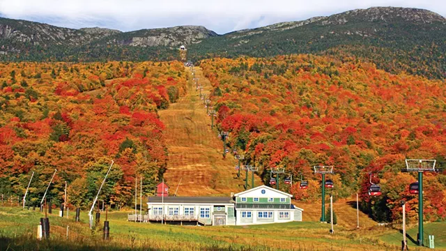 Stowe Mountain Resort gondolas - COURTESY OF STOWE MOUNTAIN RESORT