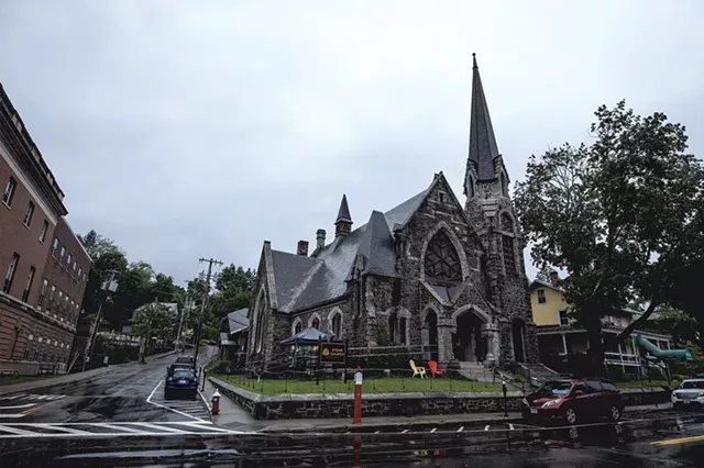 Exterior of the Stone Church - LUKE AWTRY