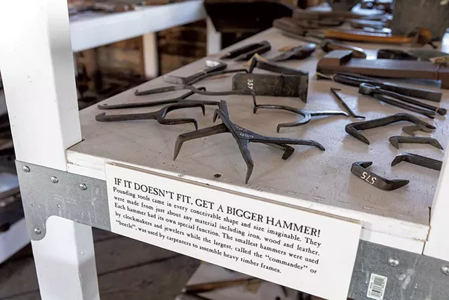 Tools in the museum - JAMES BUCK