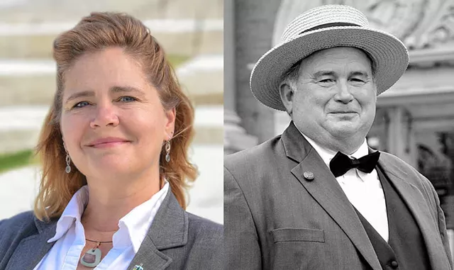 Sarah Copeland Hanzas and H. Brooke Paige - COURTESY