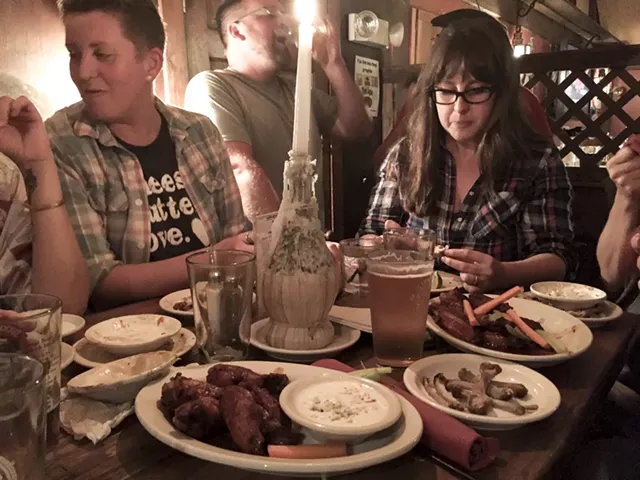 Thursday is wing night at the Colatina Exit in Bradford. - HANNAH PALMER EGAN