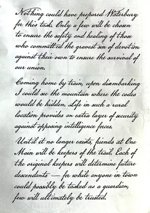 Snippet of a clue - COURTESY