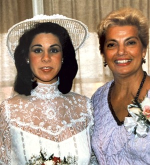 Mary Ann Boyd (left) with her mother, Dorothy Dattilo, in 1994 - COURTNEY