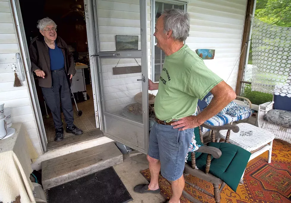 A Meals on Wheels delivery in East Montpelier - FILE: JEB WALLACE-BRODEUR