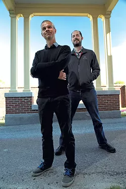 Tyler Doggett, left, and Mark Budolfson - MATTHEW THORSEN