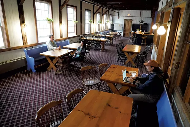 The soon-to-open Valley Craft Ales taproom - DAVID SHAW
