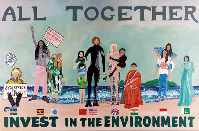 "Invest in the Environment" by Annie Caswell - COURTESY