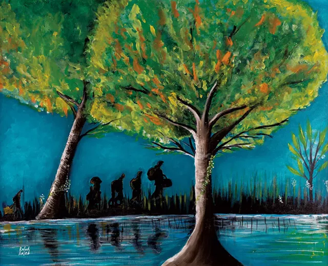 "The Journey to Peace" by Rafad Amjed - COURTESY