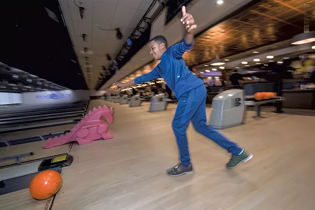 Chris Hernandez bowling - DARIA BISHOP