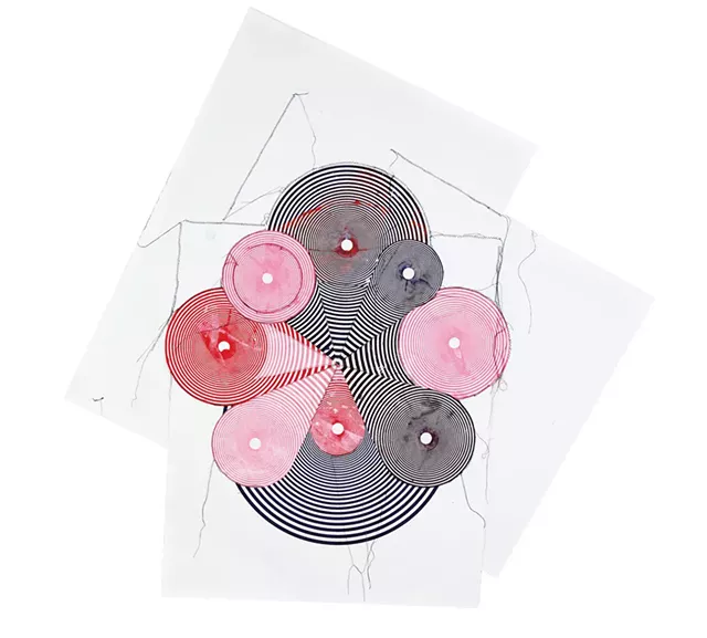 "Lean In 3" by Jana Flynn - COURTESY