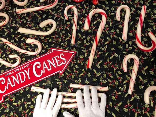 Candy canes - COURTESY
